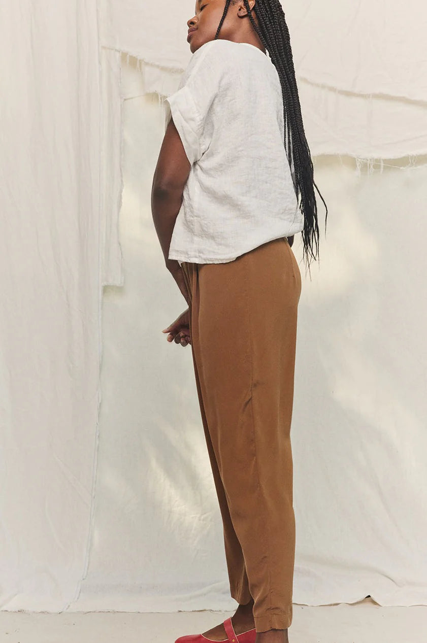 Andy Trouser in Silk Crepe