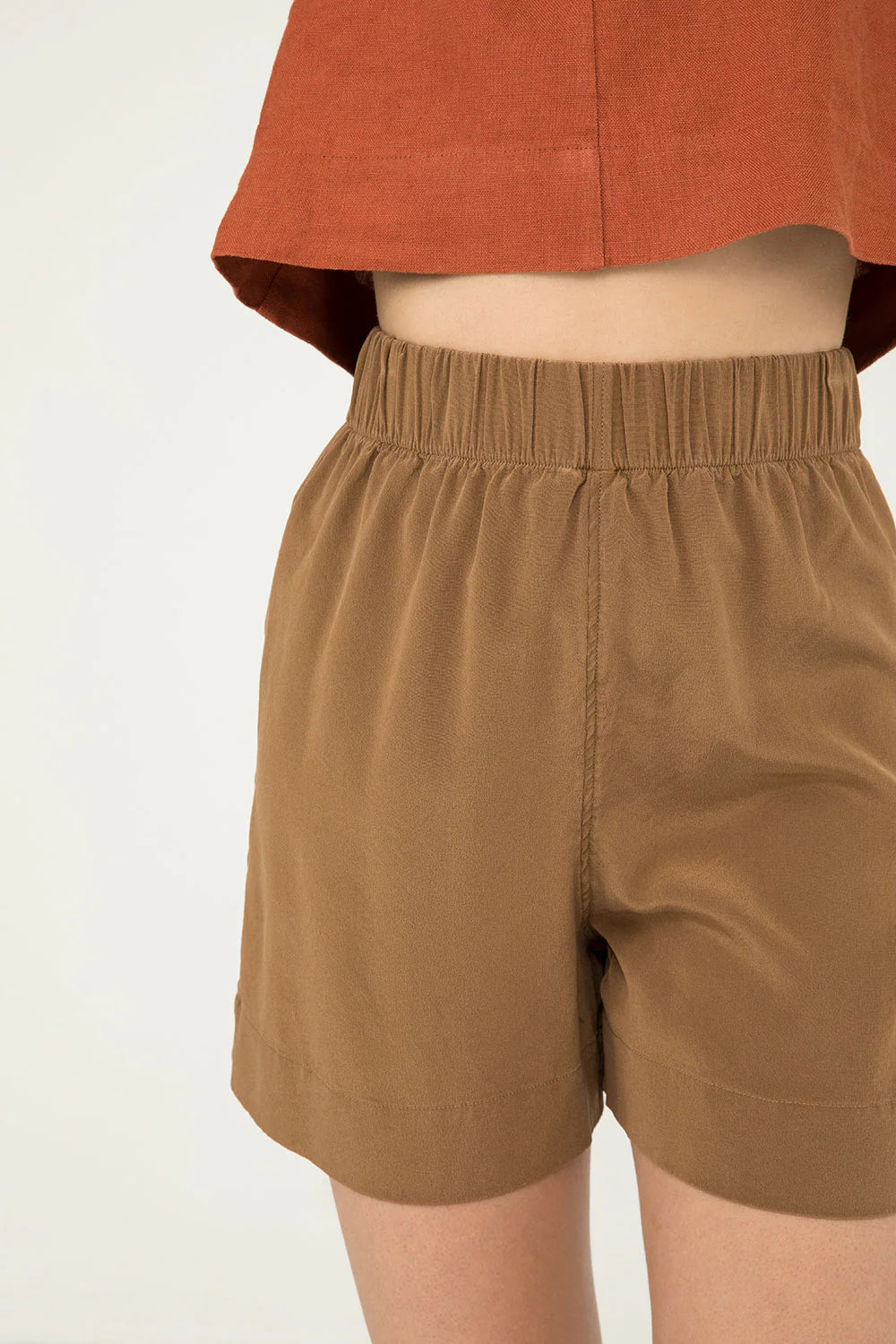 Florence Short in Silk Crepe