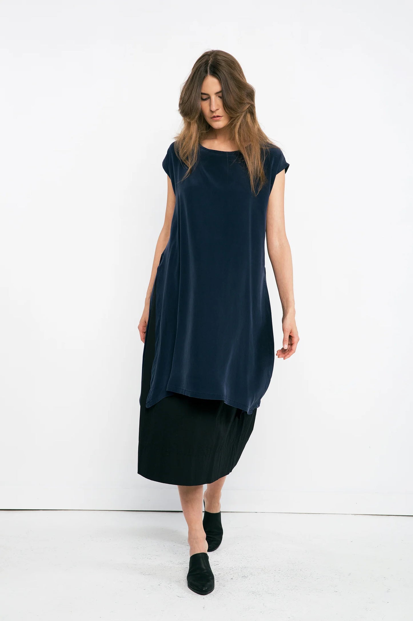 Josephine Tunic in Silk Crepe