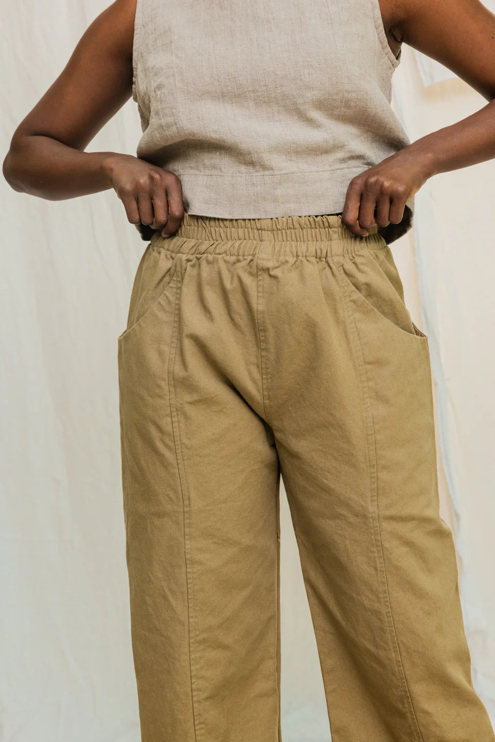 Organic Cotton Canvas, 10oz | Olivine