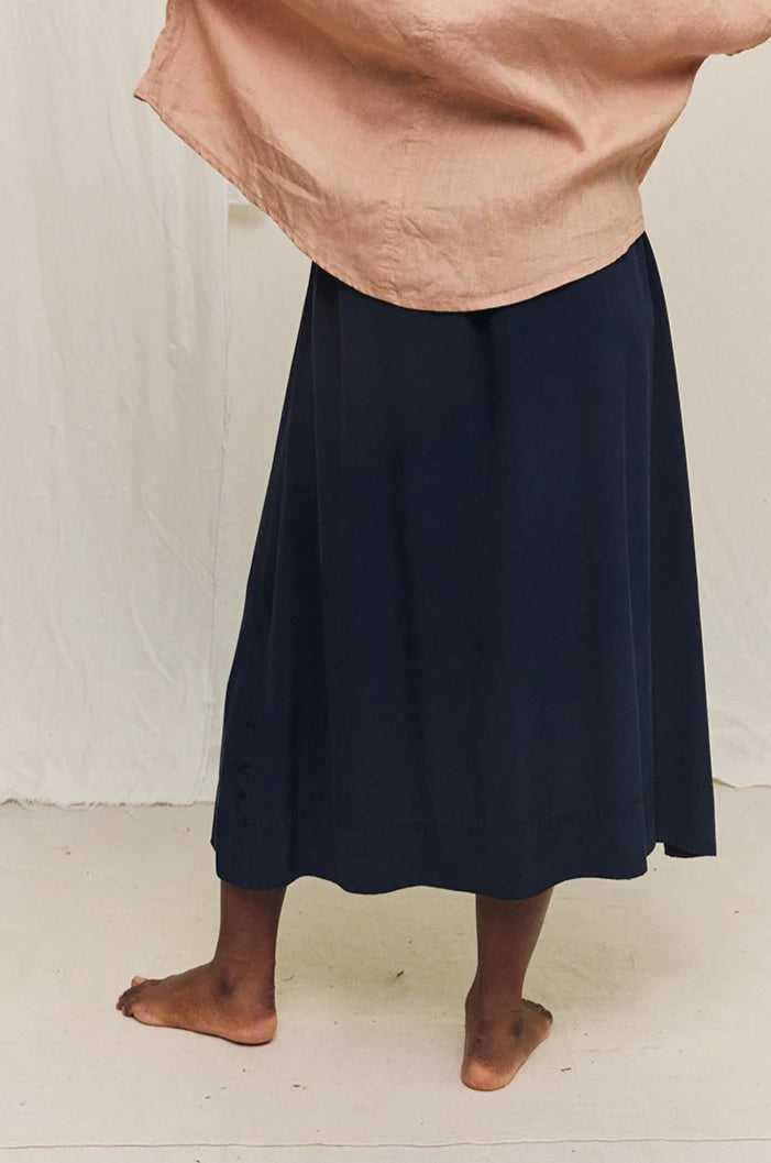 Bel Skirt in Silk Crepe