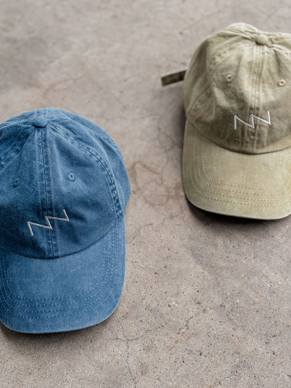 "ZZ" Hat in Washed Cotton | Khaki