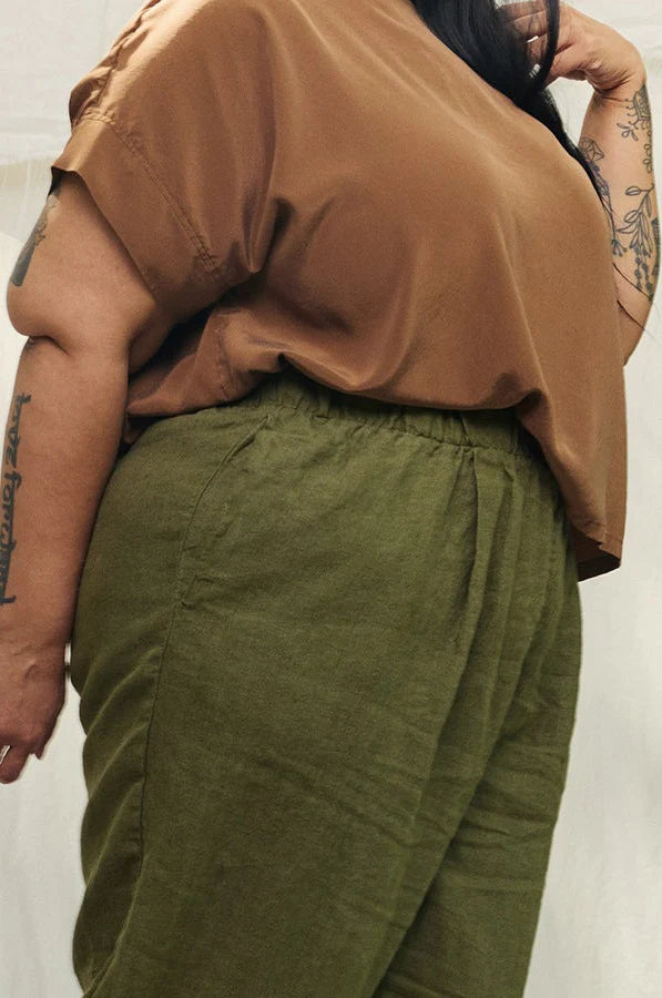 Georgia Tee in Silk Crepe