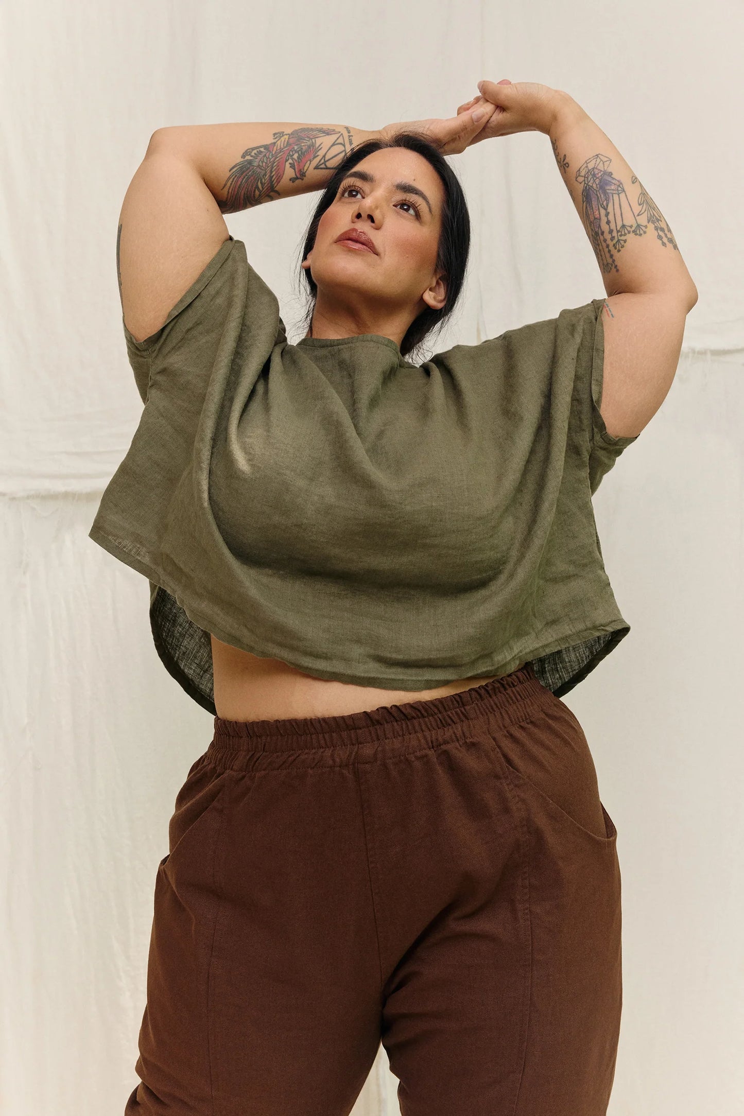 Linn Tee in Lightweight Linen