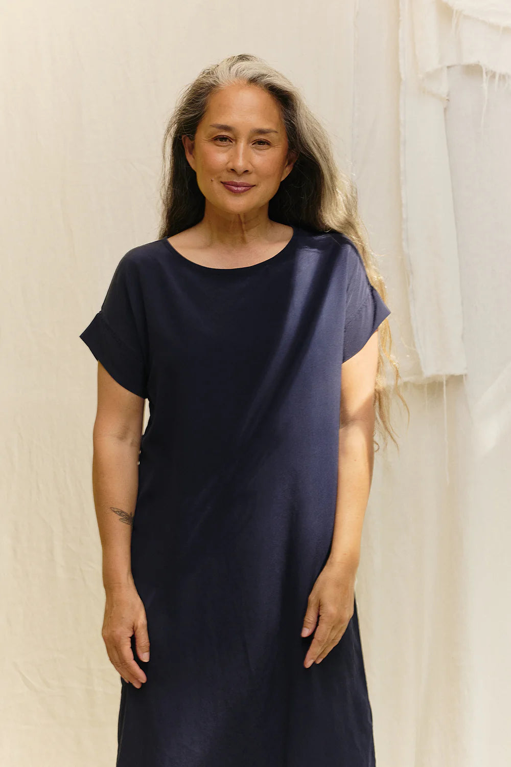 Georgia Midi in Silk Crepe