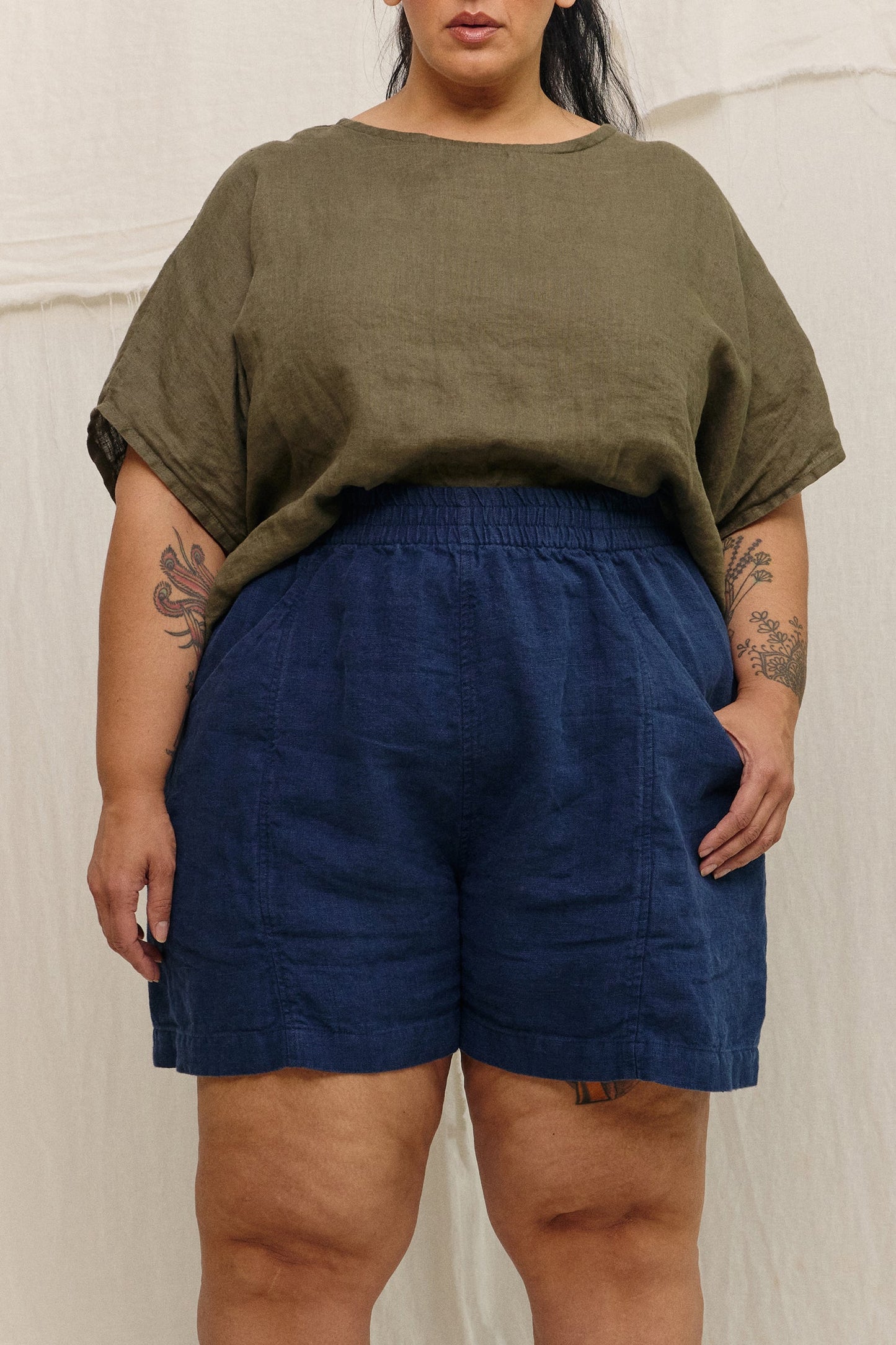 Linn Tee in Lightweight Linen