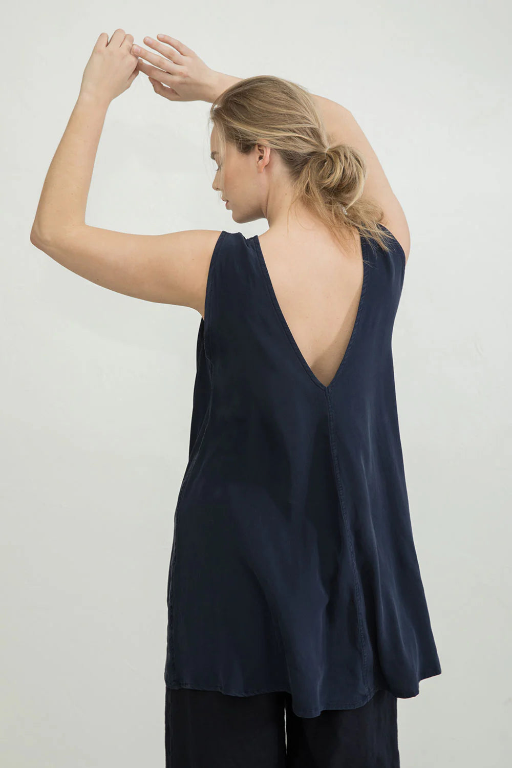 Harlow Tunic in Silk Crepe