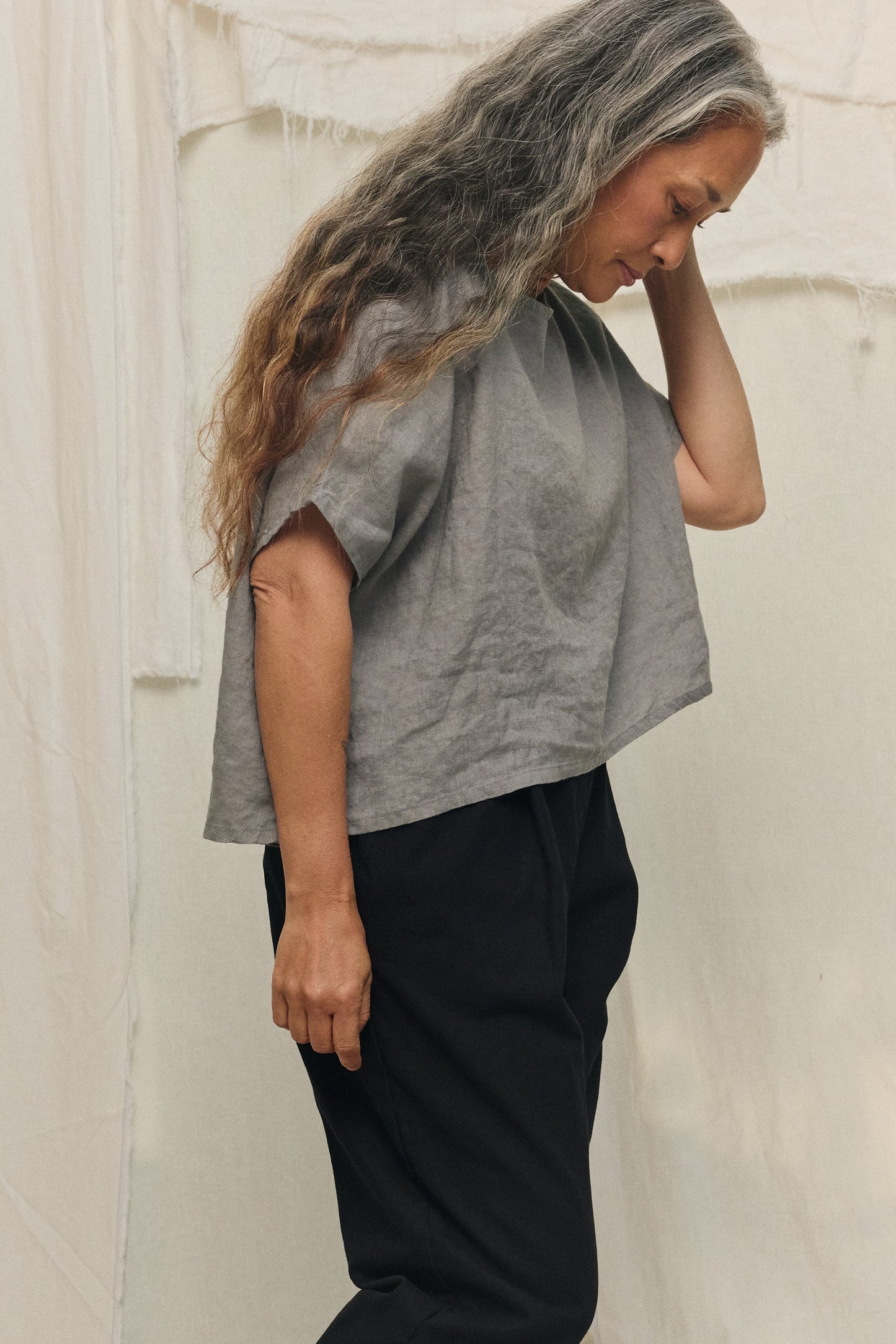 Linn Tee in Lightweight Linen