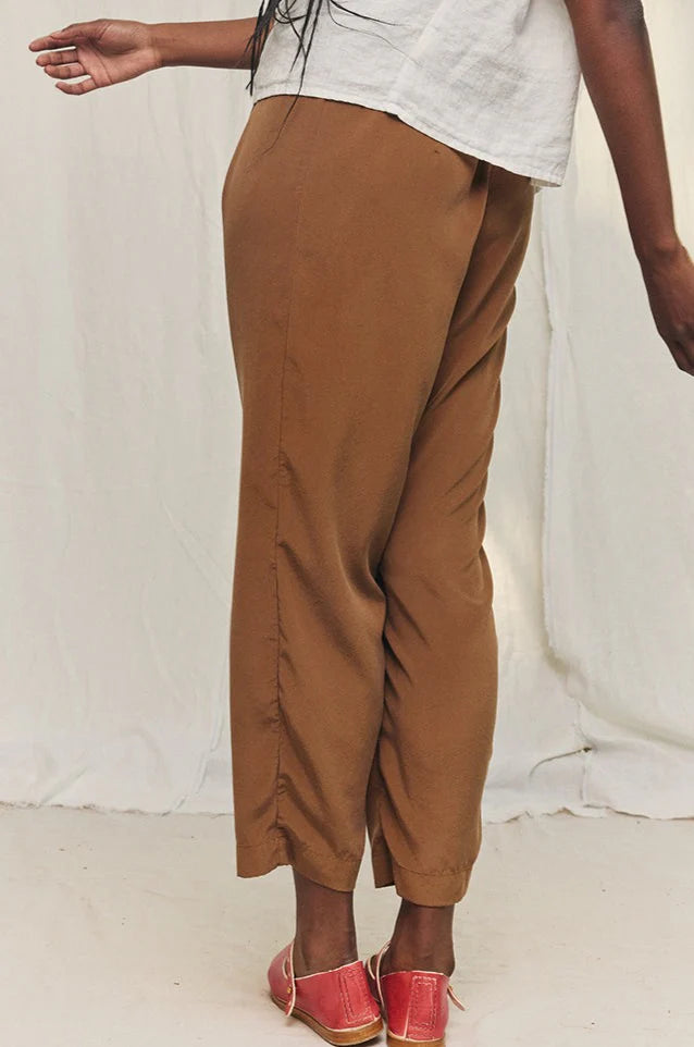 Andy Trouser in Silk Crepe