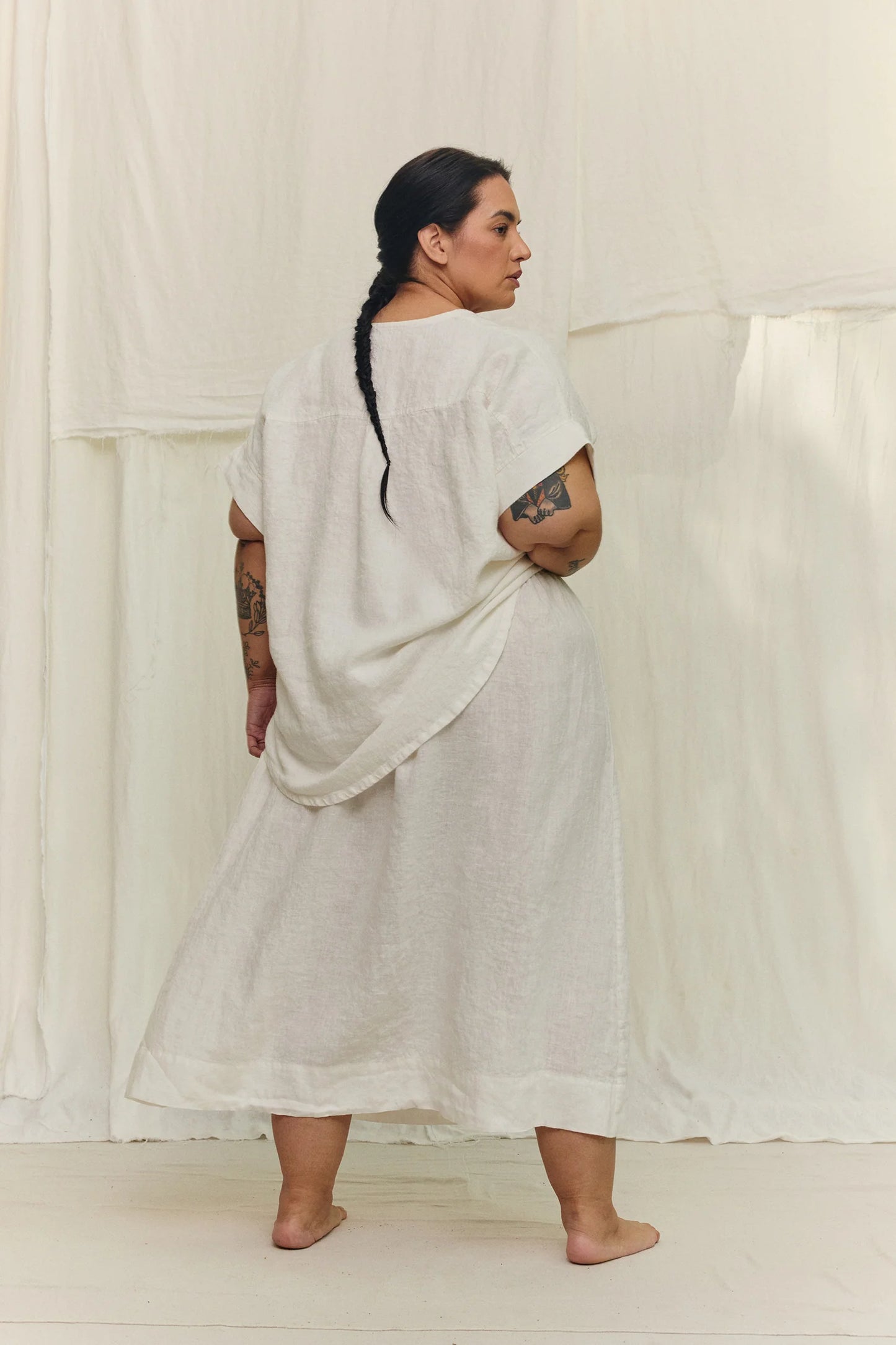 Bel Skirt in Lightweight Linen