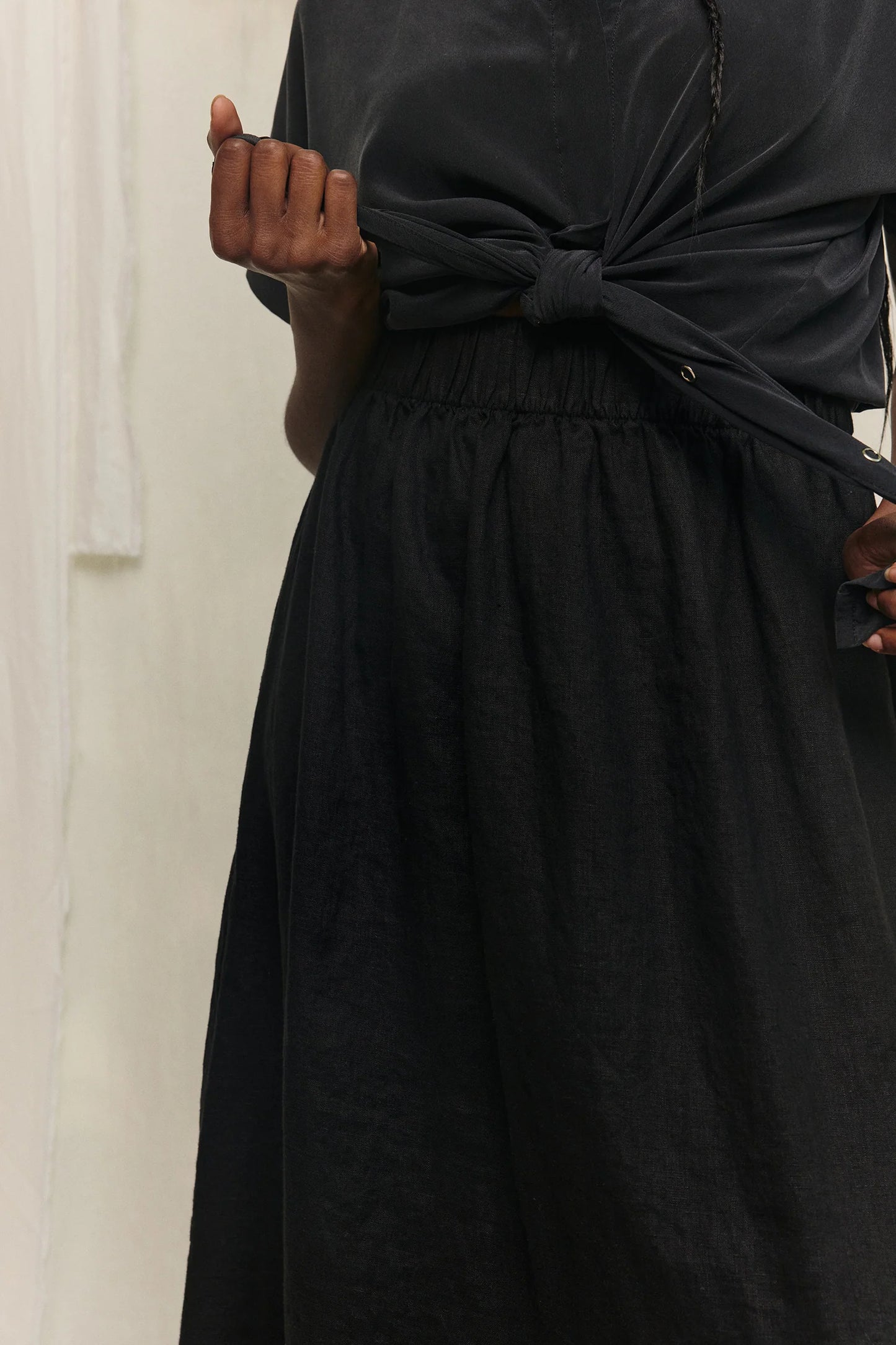 Bel Skirt in Lightweight Linen