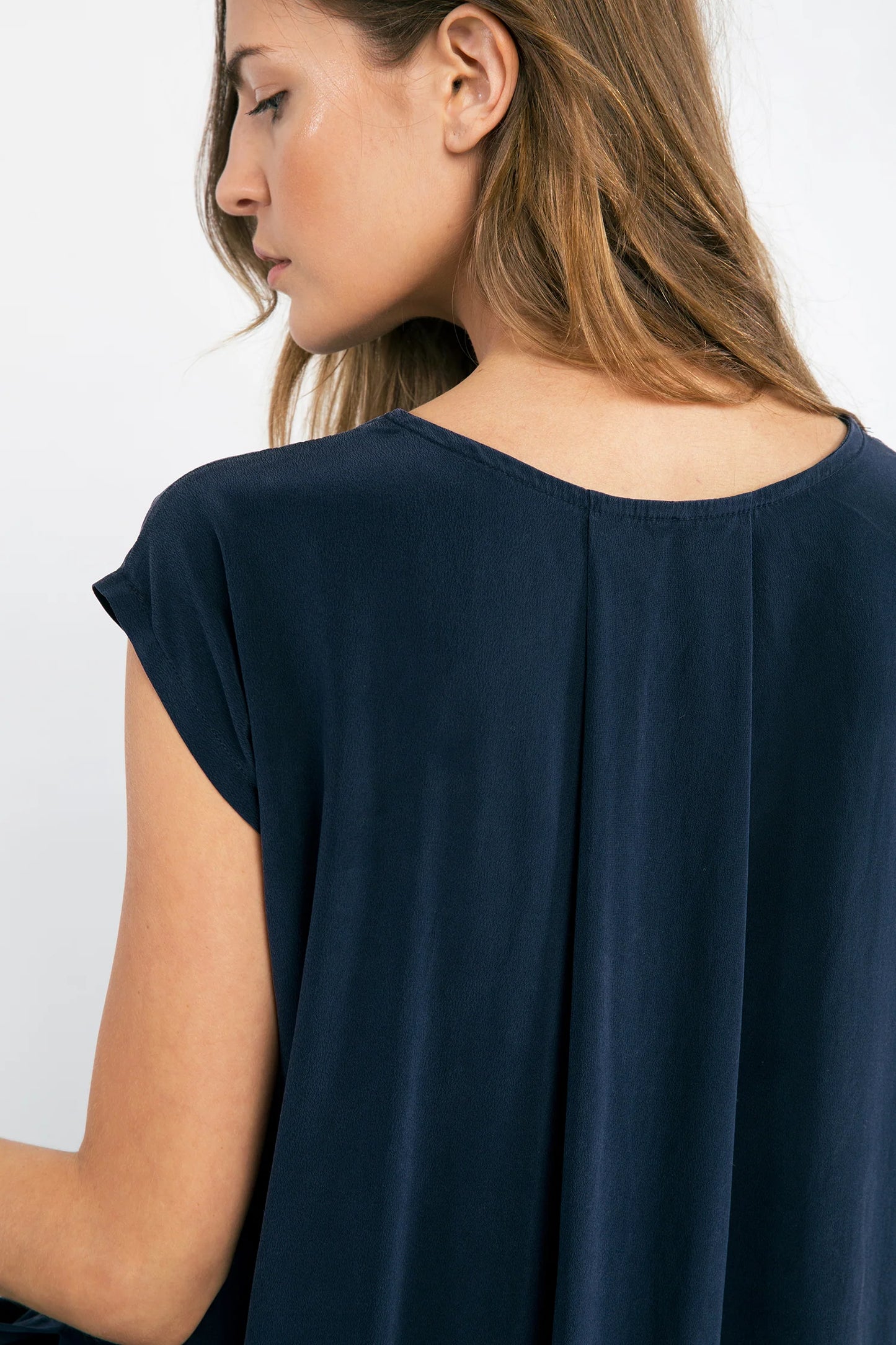 Josephine Tunic in Silk Crepe