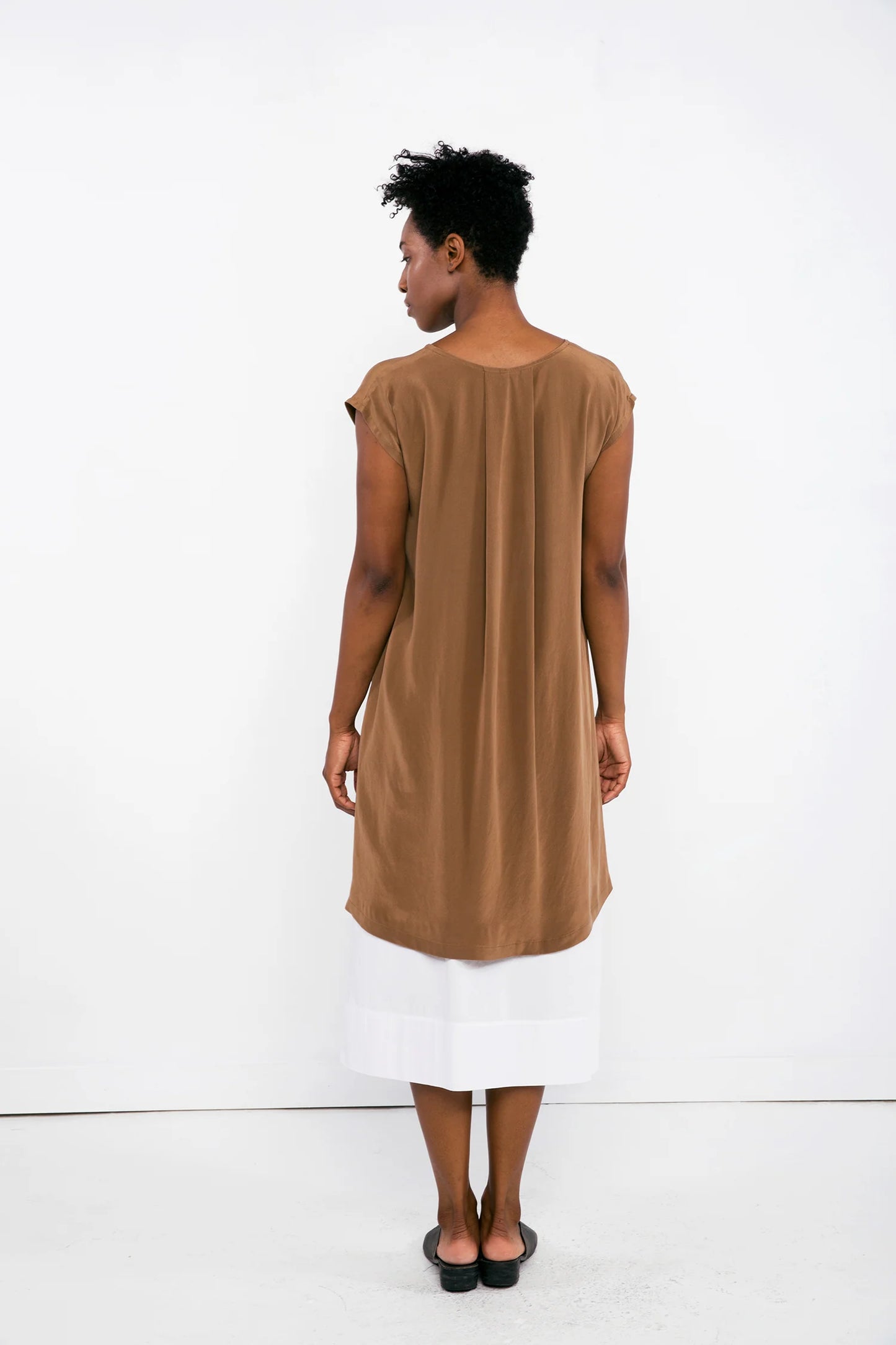 Josephine Tunic in Silk Crepe