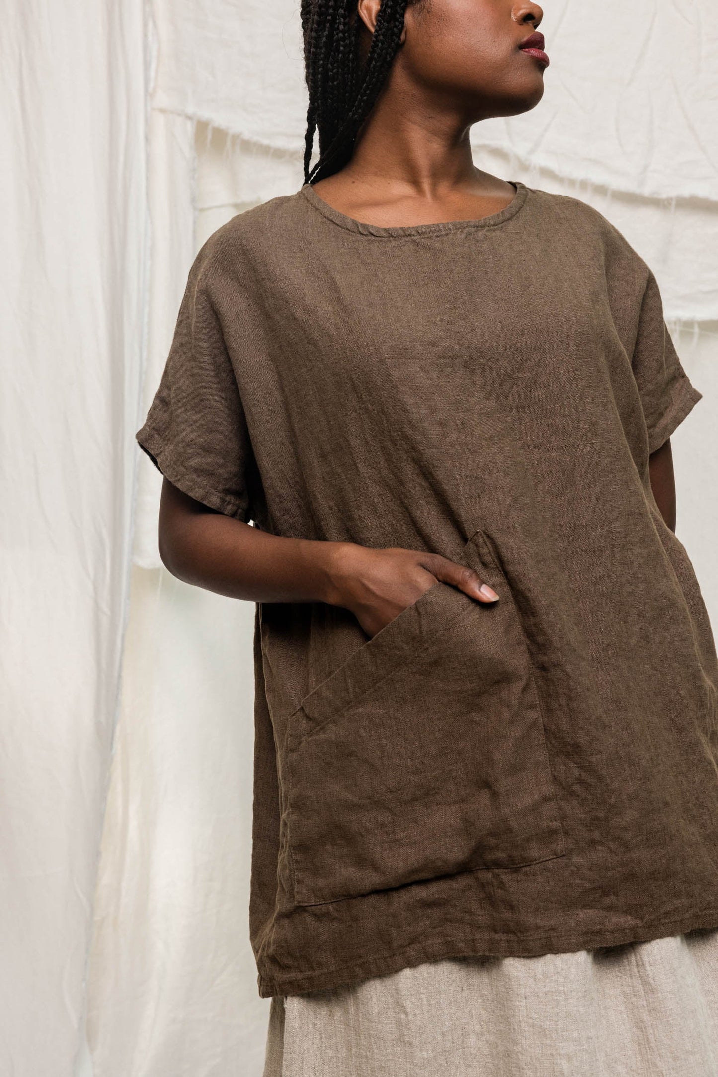 Midweight Linen | Cacao