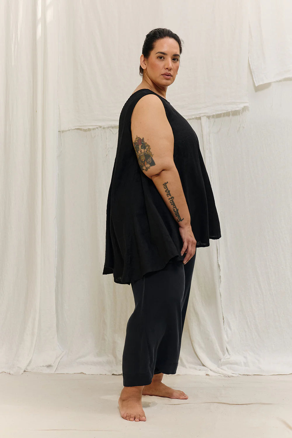 Florence Pant in Silk Crepe