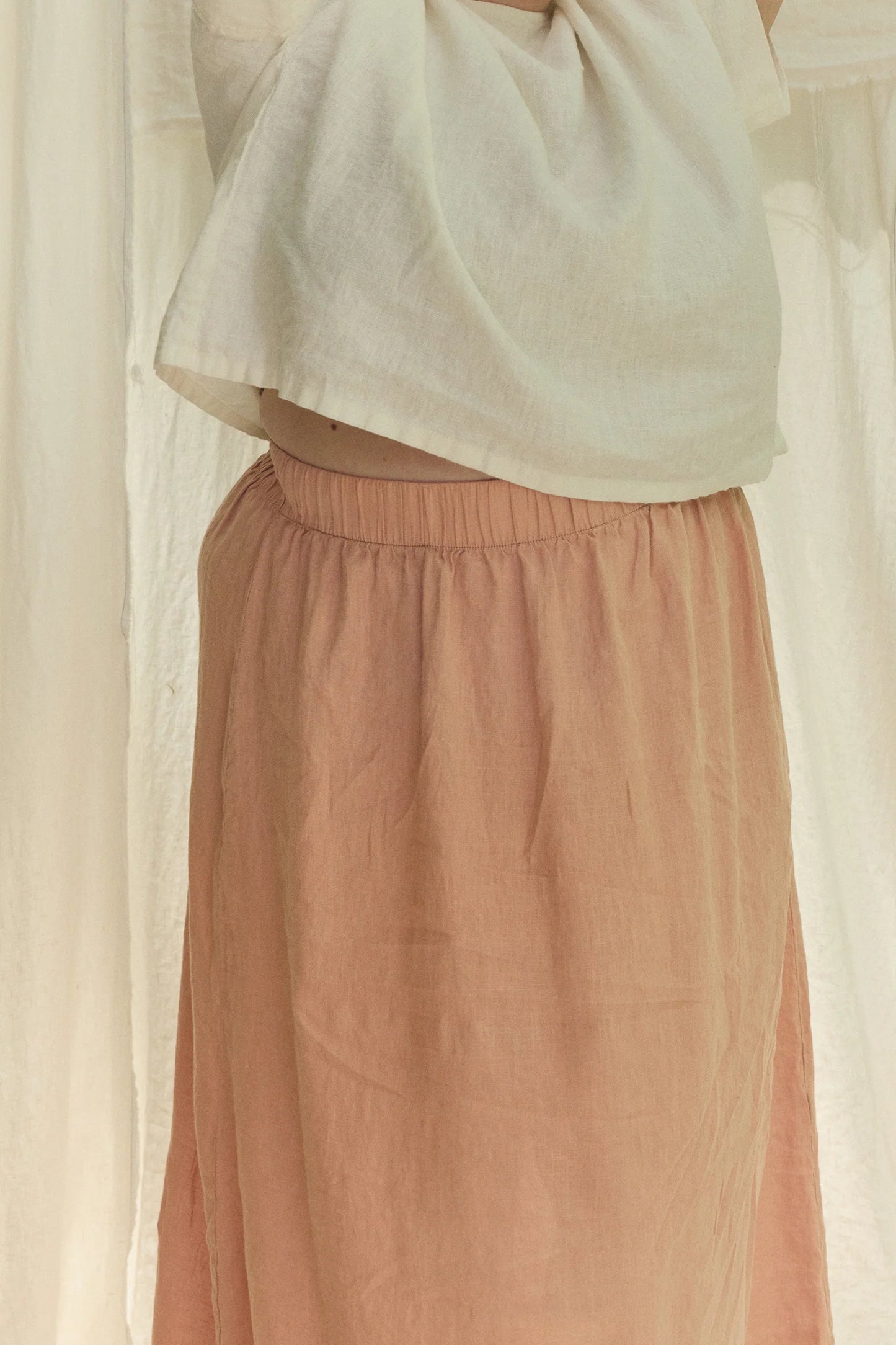 Bel Skirt in Lightweight Linen