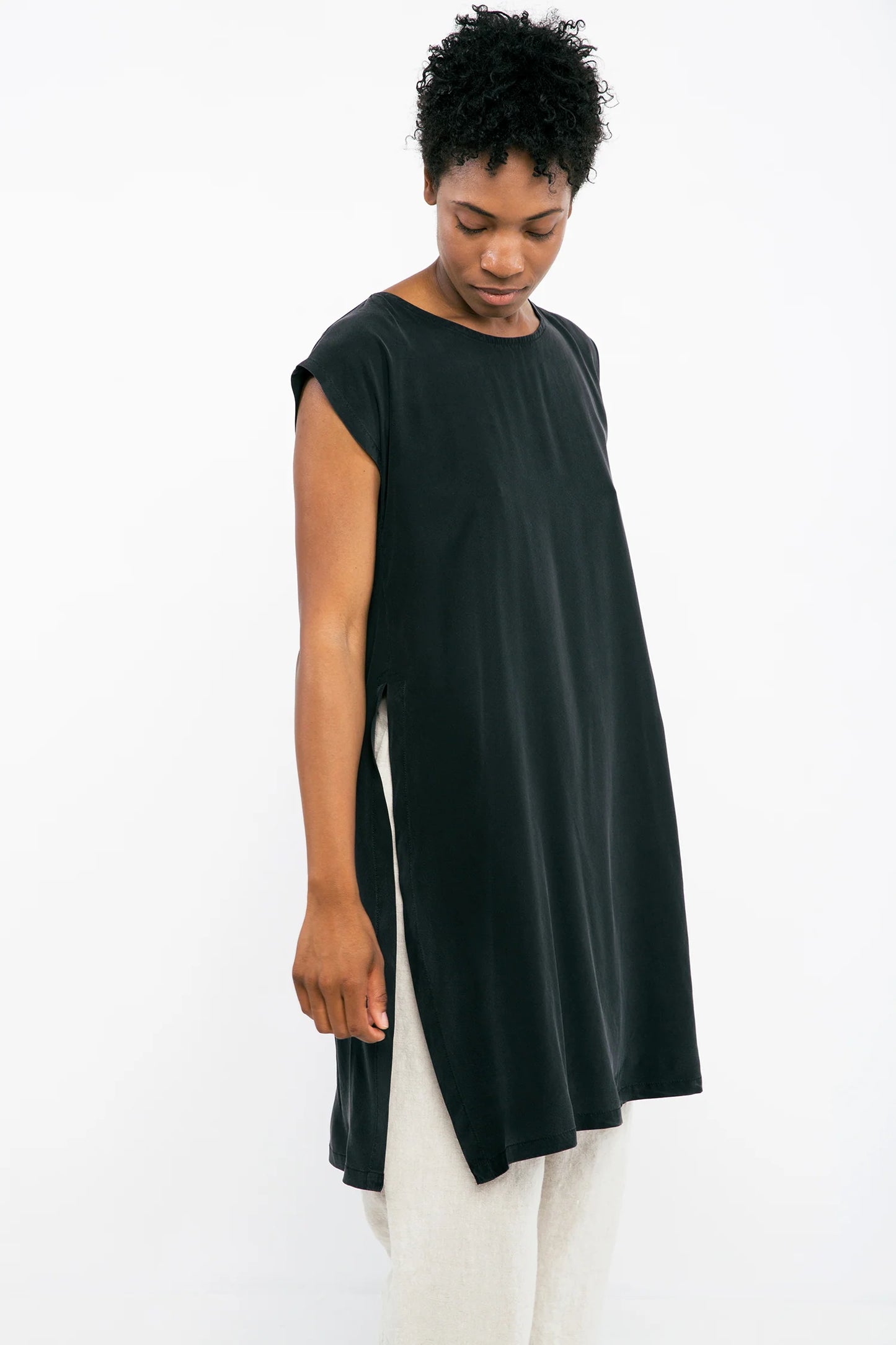 Josephine Tunic in Silk Crepe