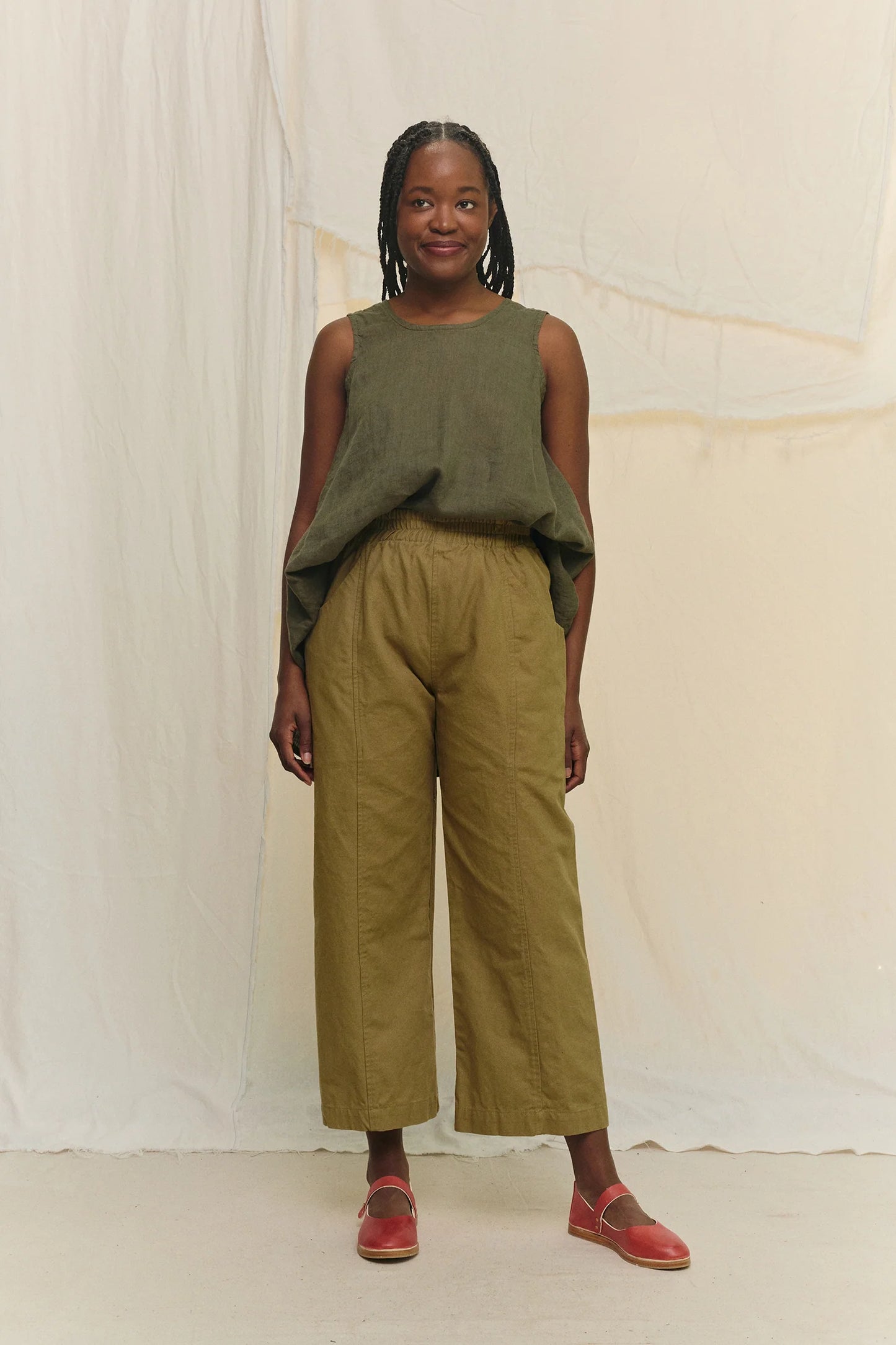 Harlow Tunic in Lightweight Linen