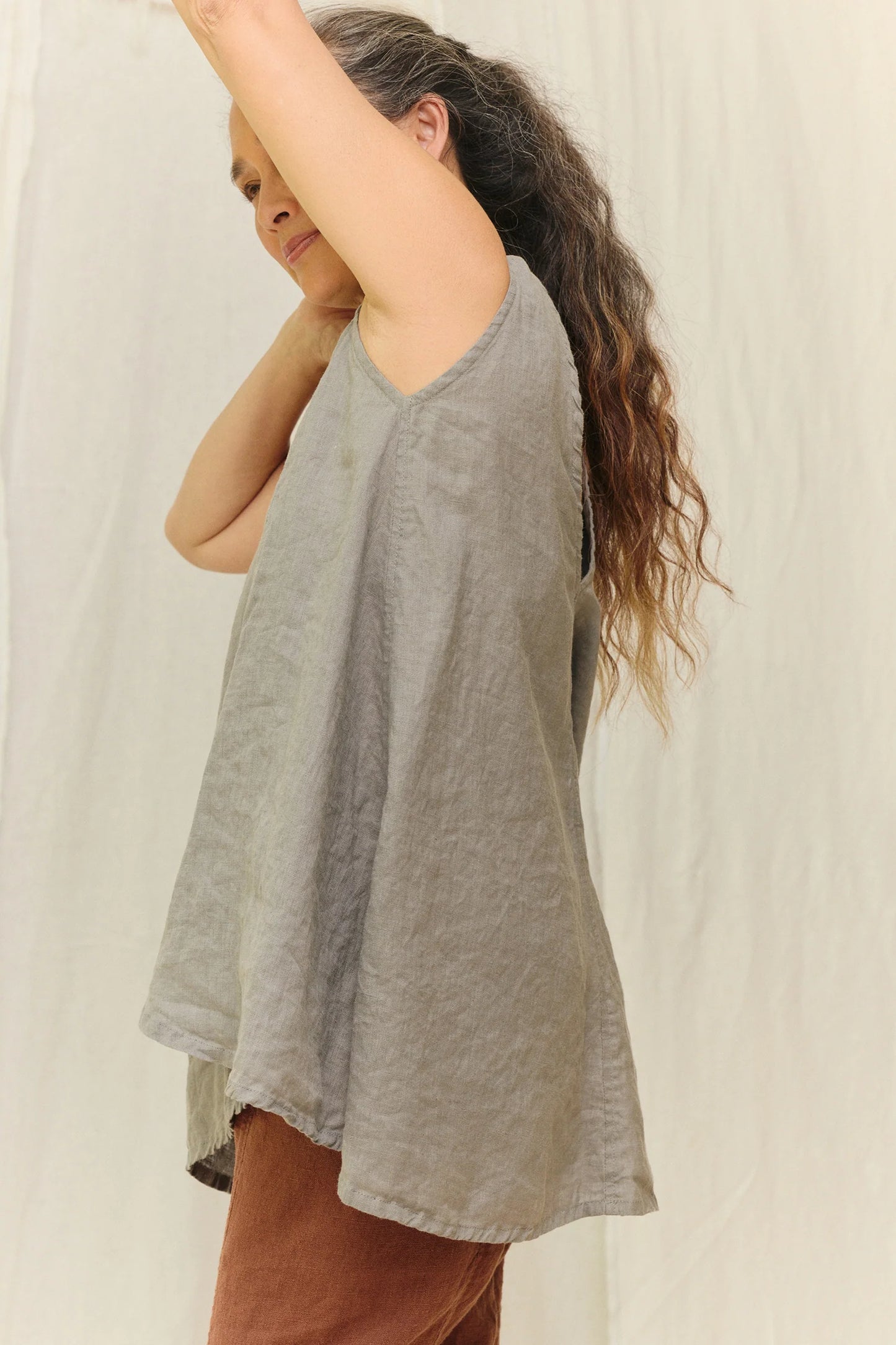 Harlow Tunic in Lightweight Linen