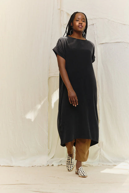 Georgia Midi in Silk Crepe
