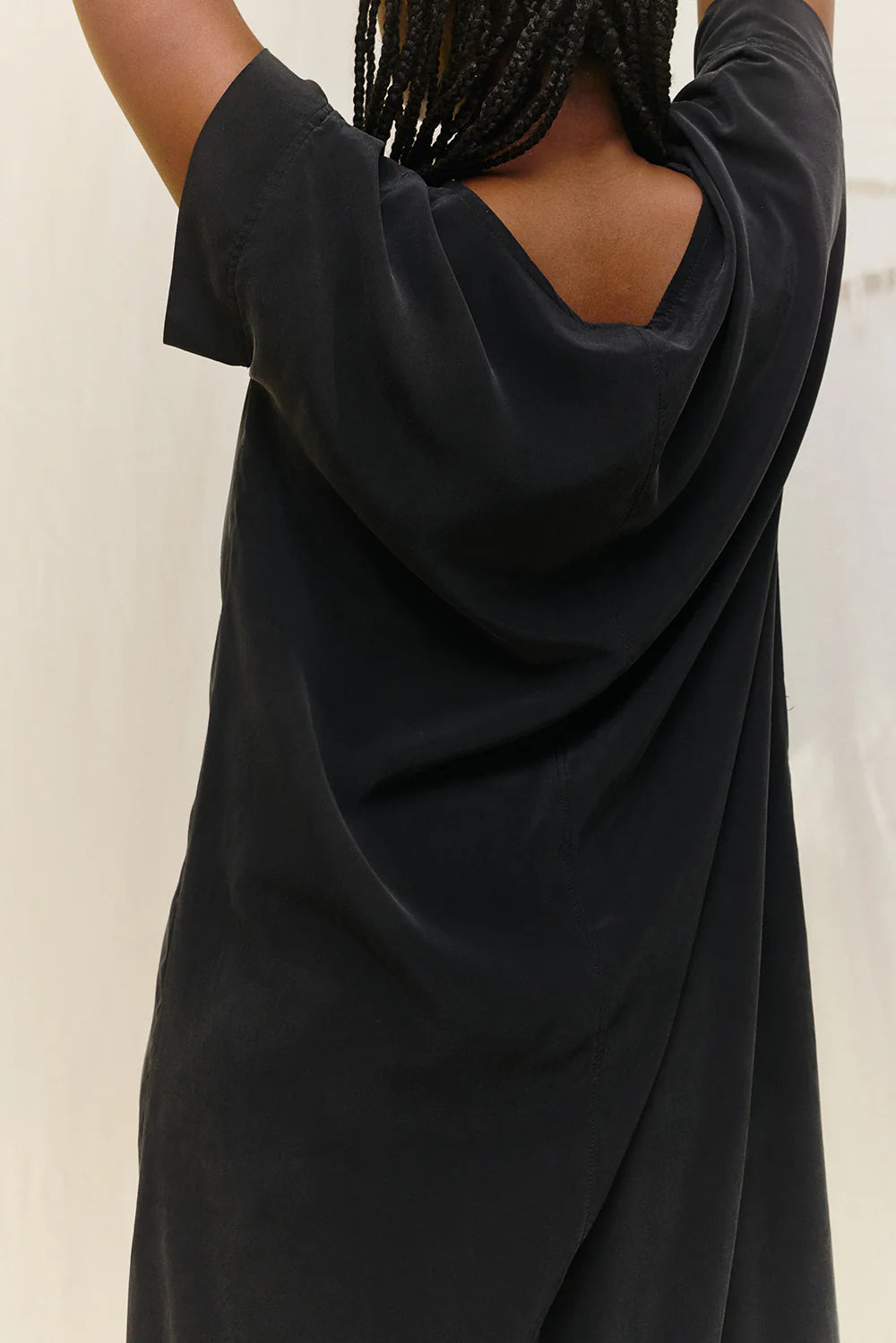 Georgia Midi in Silk Crepe