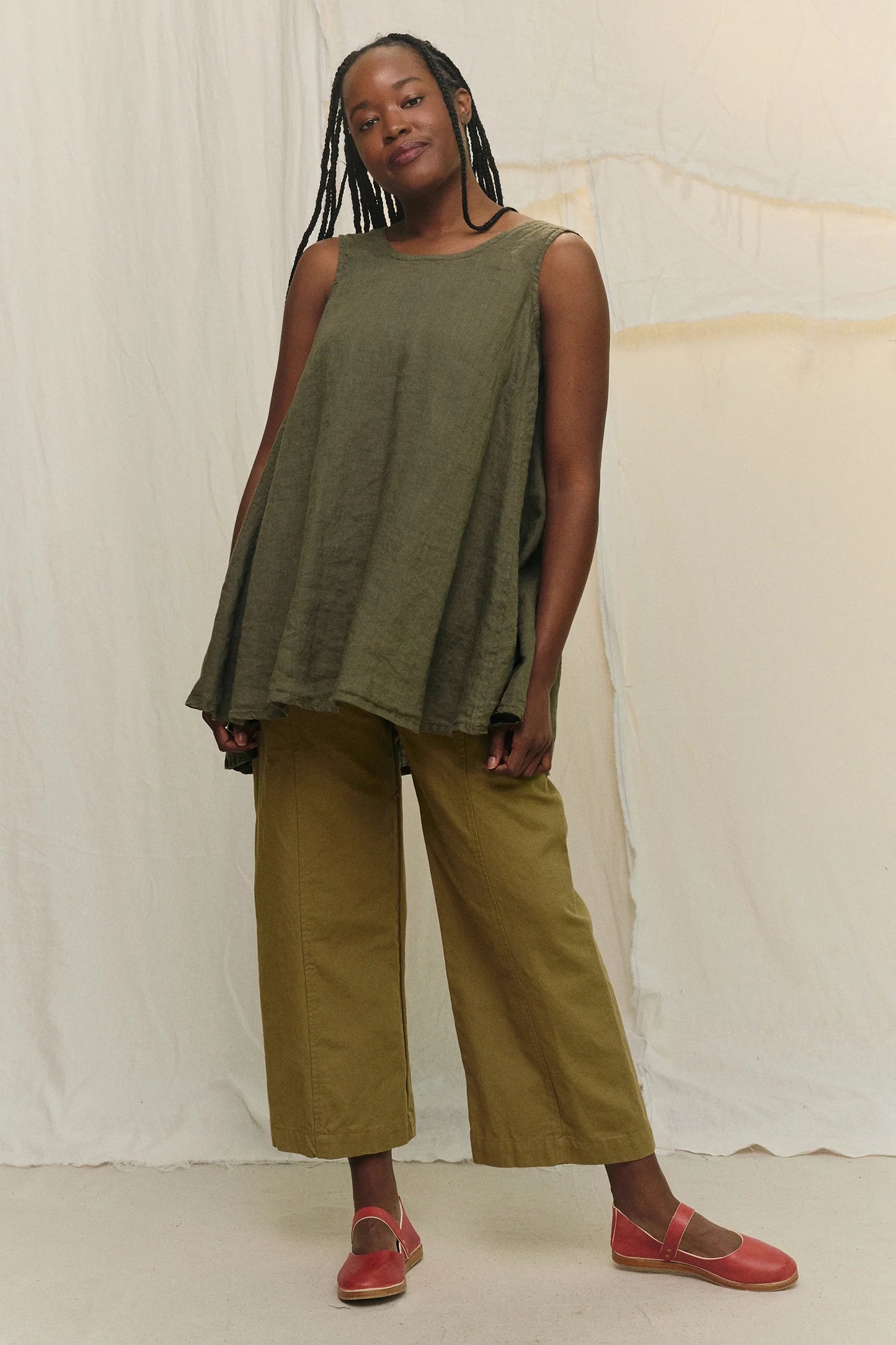 Harlow Tunic in Lightweight Linen