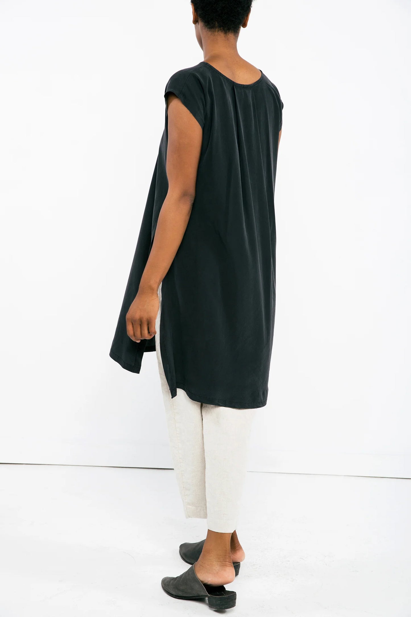 Josephine Tunic in Silk Crepe