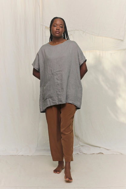 Harper Tunic in Lightweight Linen
