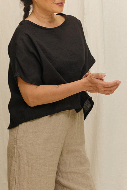 Linn Tee in Lightweight Linen