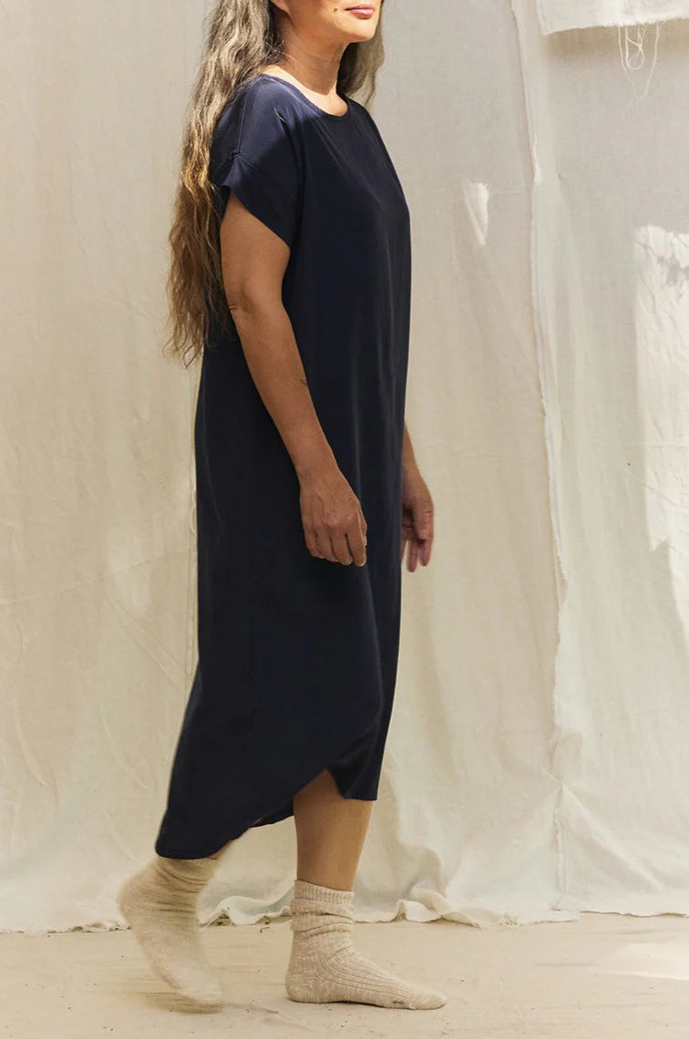 Georgia Midi in Silk Crepe