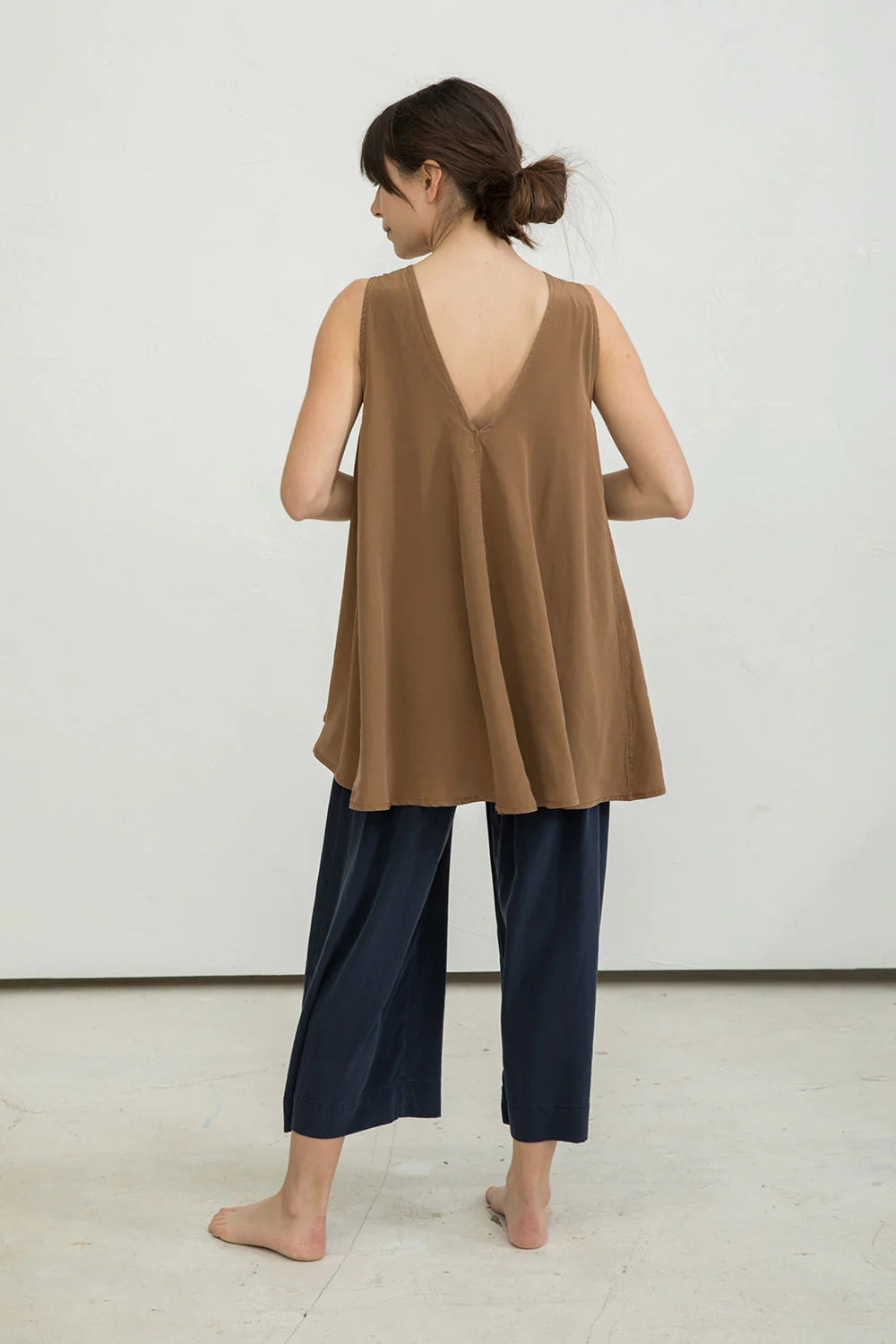 Harlow Tunic in Silk Crepe