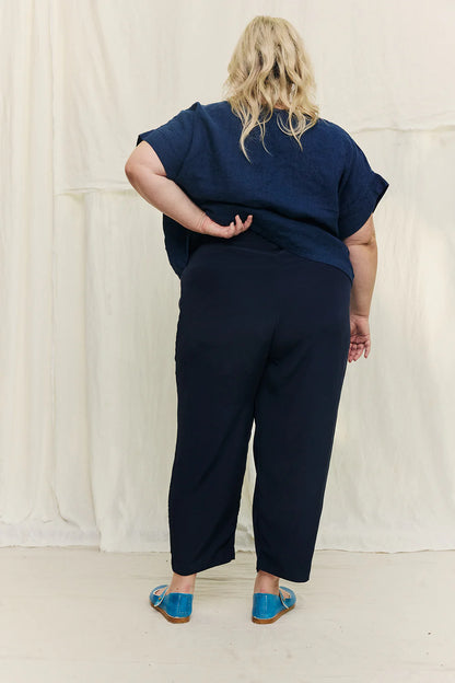 Andy Trouser in Silk Crepe