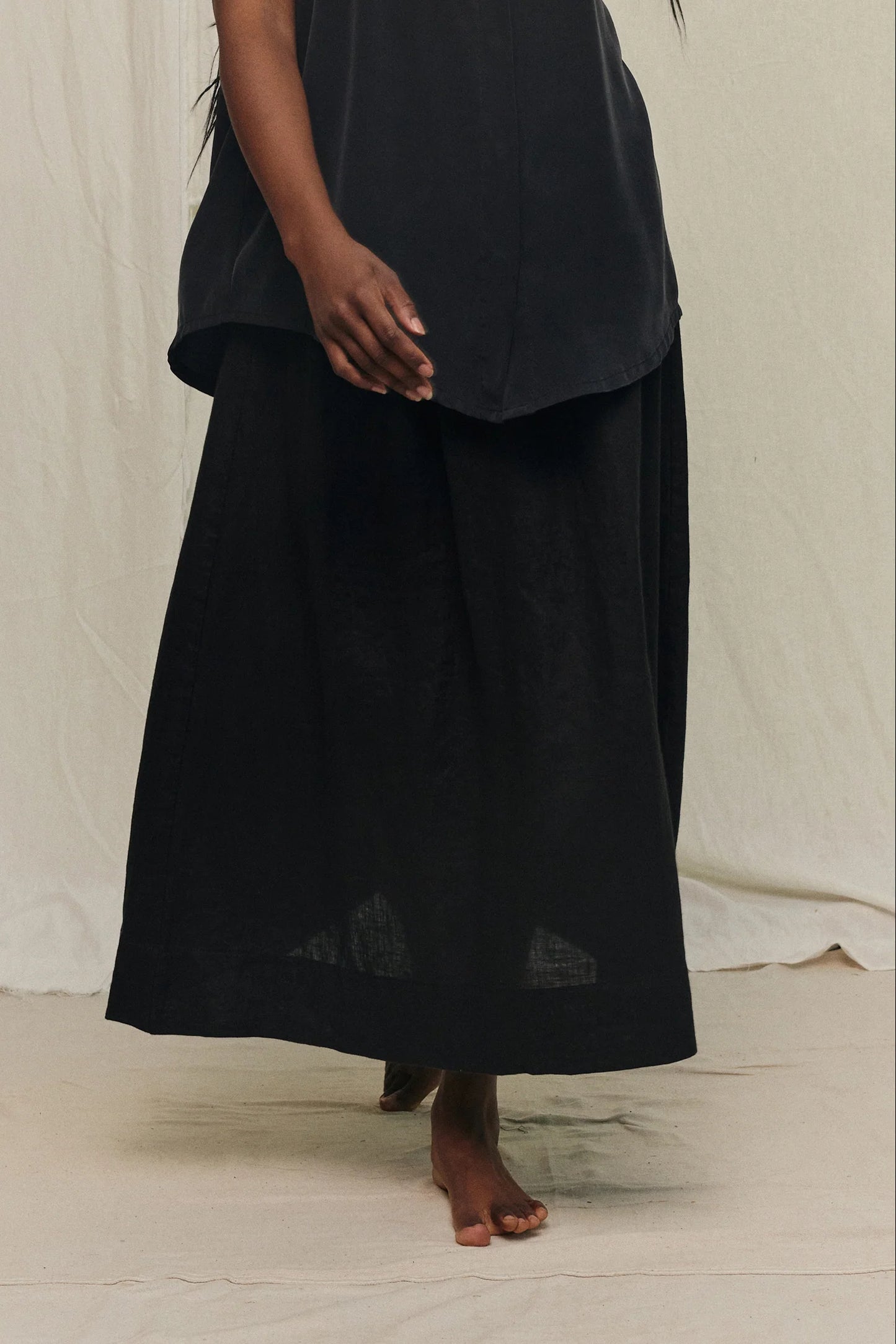 Bel Skirt in Lightweight Linen