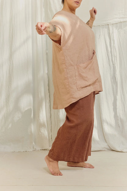 Harper Tunic in Lightweight Linen