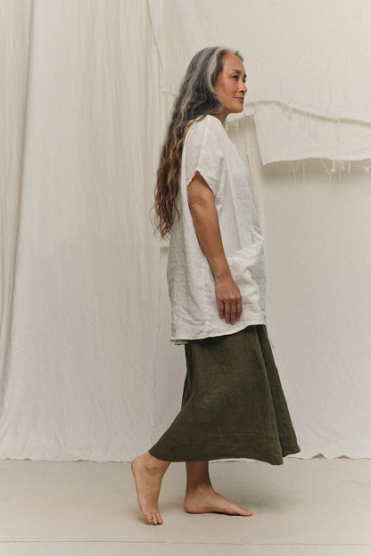 Harper Tunic in Lightweight Linen