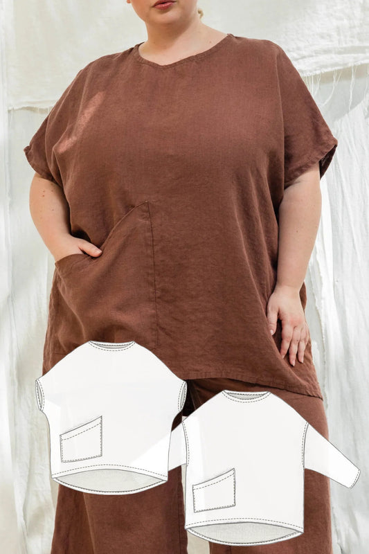 Harper Tunic Digital Sewing Pattern