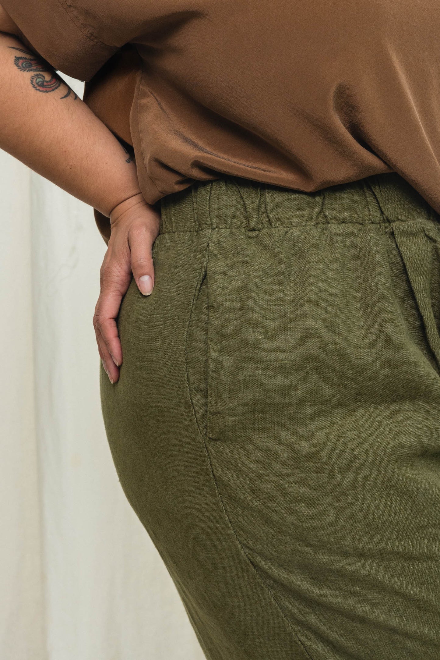 Midweight Linen | Verte