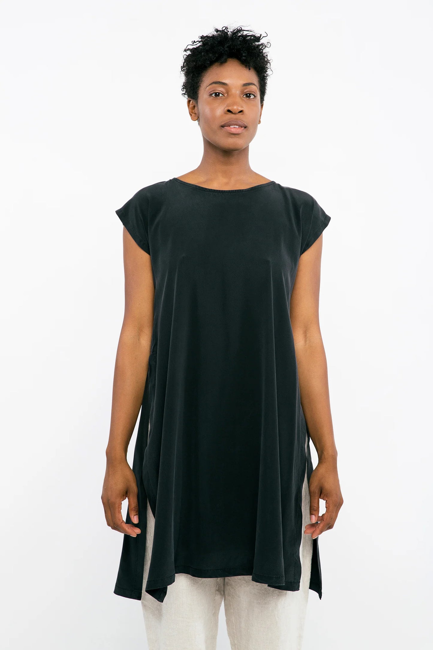 Josephine Tunic in Silk Crepe