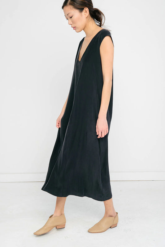 Marlena Midi in Silk Crepe