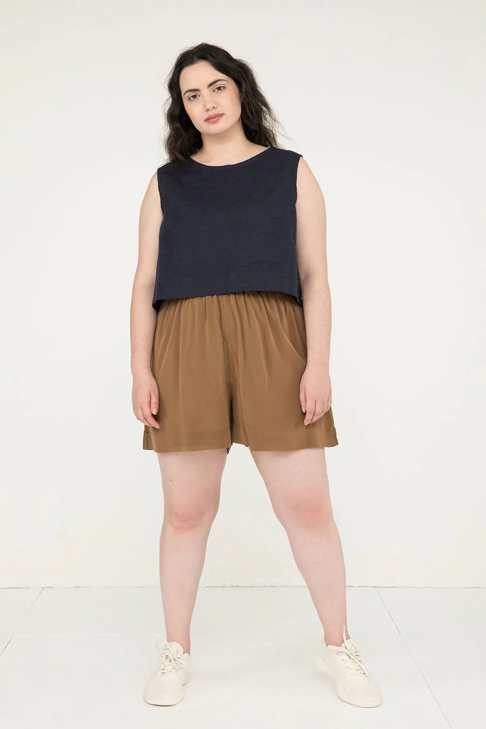 Florence Short in Silk Crepe