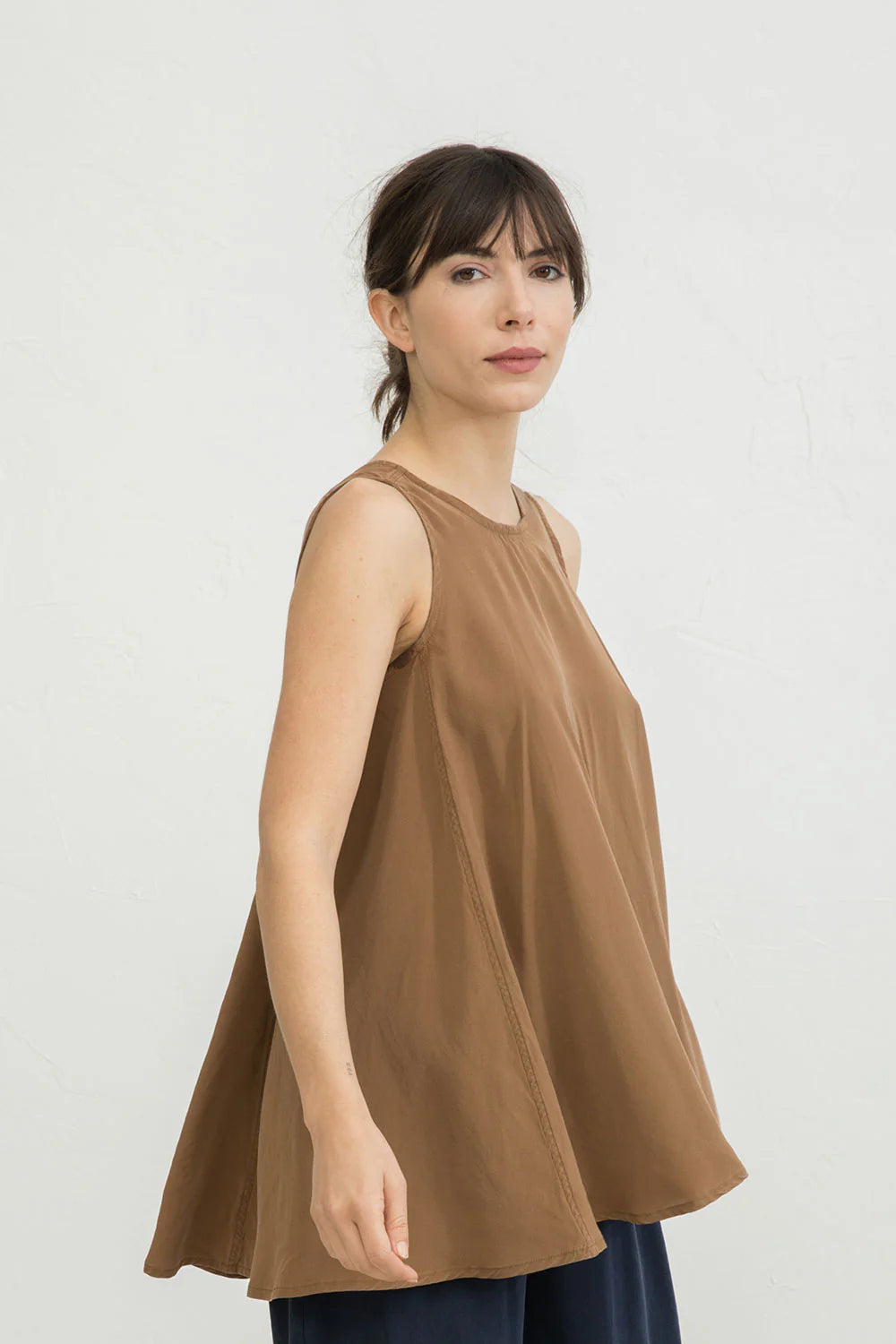Harlow Tunic in Silk Crepe