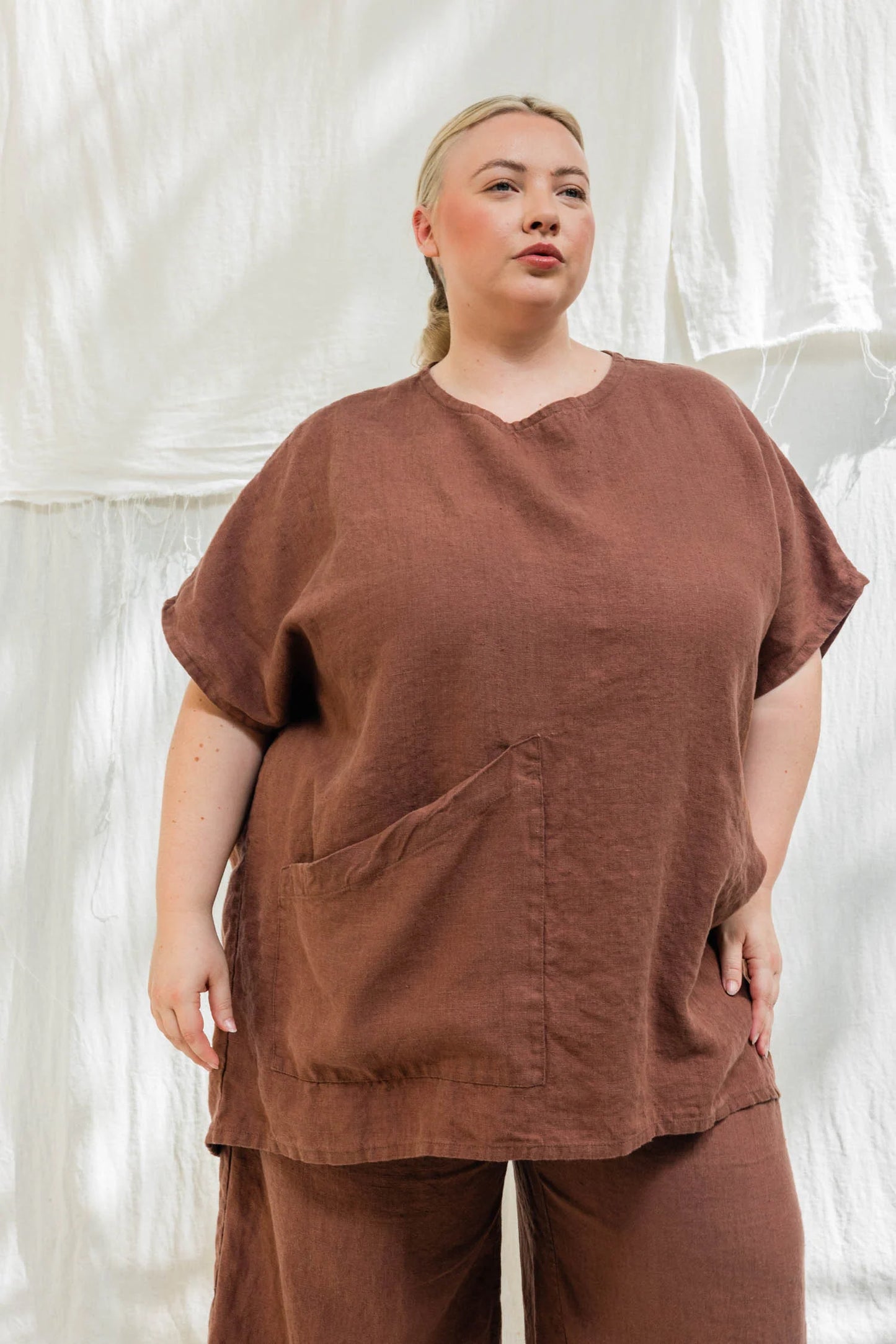 Midweight Linen | Cedar