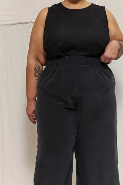Florence Pant in Silk Crepe