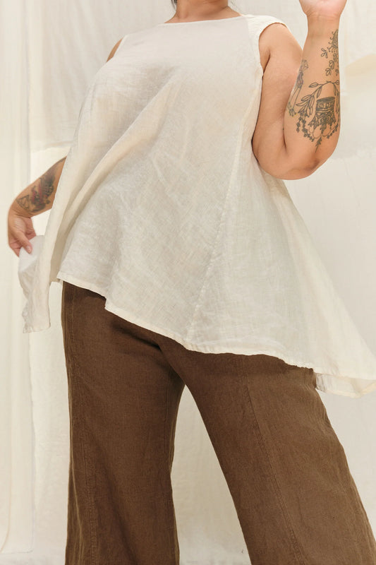 Harlow Tunic in Lightweight Linen