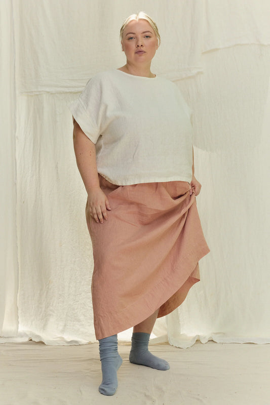 Bel Skirt in Lightweight Linen