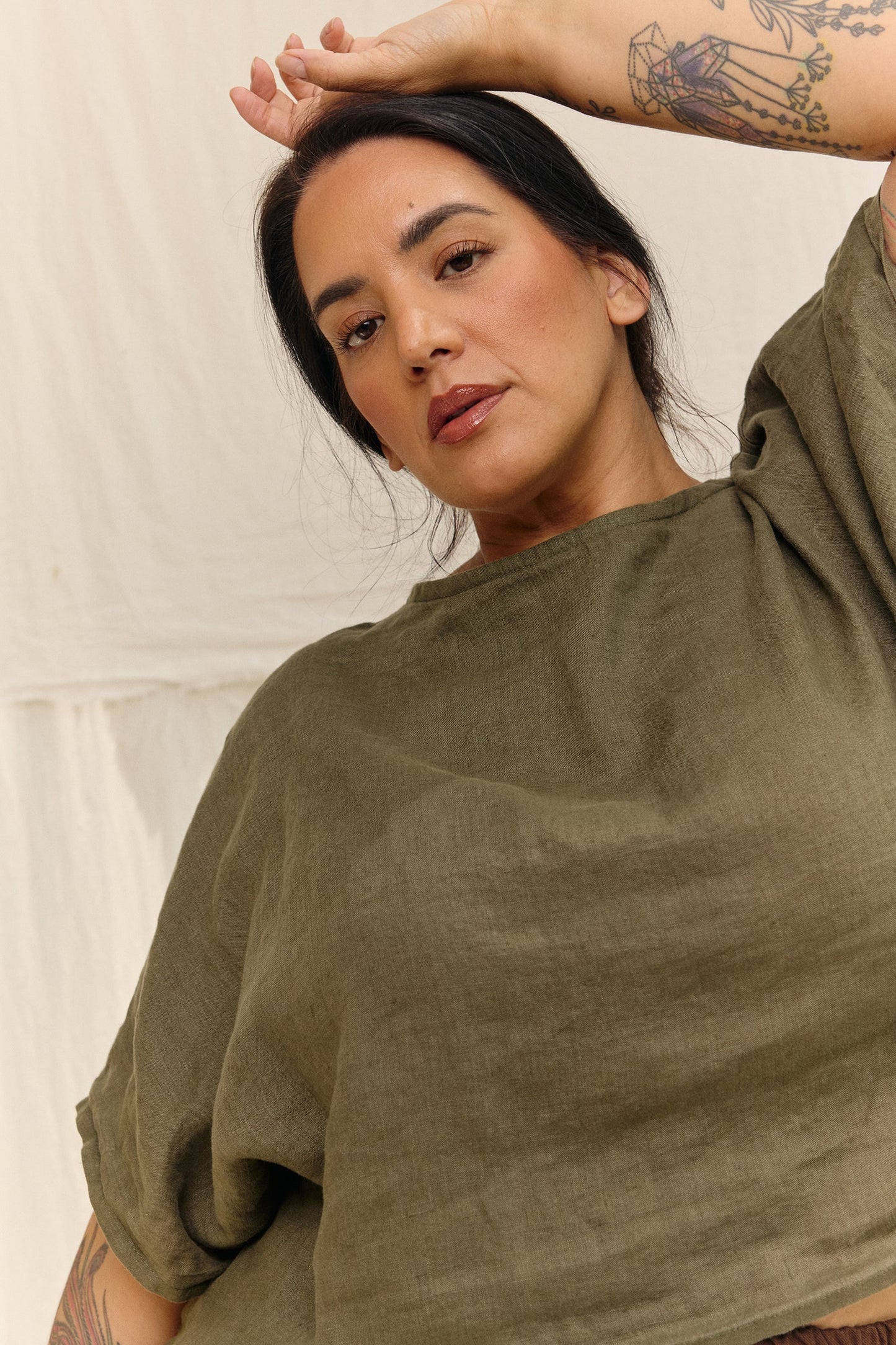 Linn Tee in Lightweight Linen