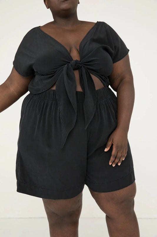 Florence Short in Silk Crepe