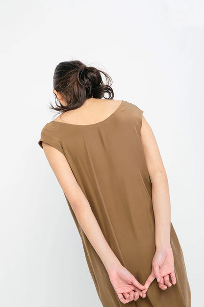 Marlena Midi in Silk Crepe