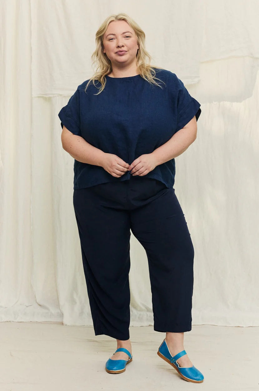 Andy Trouser in Silk Crepe