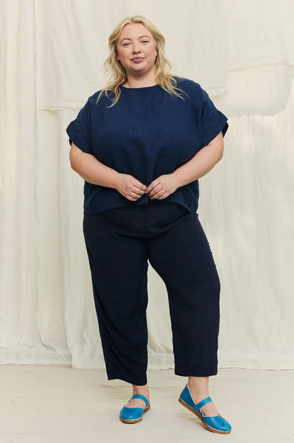 Andy Trouser in Silk Crepe